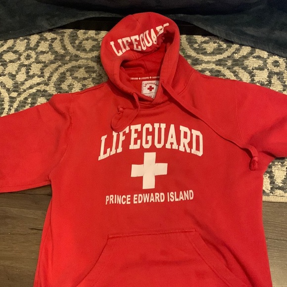 Irked&white lifeguard hoodie size medium - Picture 1 of 3